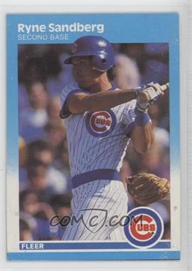 1987 Fleer - Wax Box Bottoms #C-14 - Ryne Sandberg