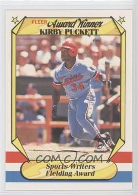 1987 Fleer Award Winners - Box Set [Base] #30 - Kirby Puckett