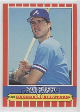 1987 Fleer Baseball All Stars - Box Set [Base] #29 - Dale Murphy