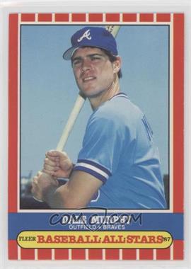 1987 Fleer Baseball All Stars - Box Set [Base] #29 - Dale Murphy