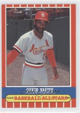1987 Fleer Baseball All Stars - Box Set [Base] #41 - Ozzie Smith