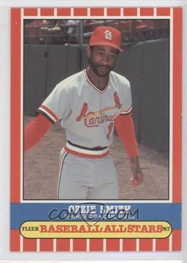 1987 Fleer Baseball All Stars - Box Set [Base] #41 - Ozzie Smith