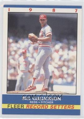 1987 Fleer Baseball Record Setters - Box Set [Base] #14 - Bill Gullickson