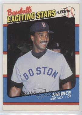 1987 Fleer Baseball's Exciting Stars - Box Set [Base] #37 - Jim Rice