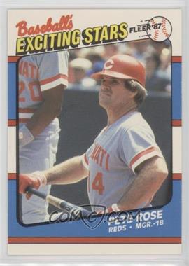 1987 Fleer Baseball's Exciting Stars - Box Set [Base] #38 - Pete Rose