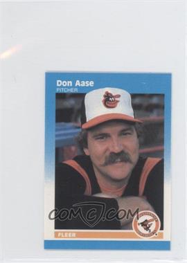 1987 Fleer Classic Miniatures - Factory Set [Base] #1 - Don Aase