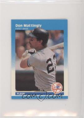 1987 Fleer Classic Miniatures - Factory Set [Base] #66 - Don Mattingly