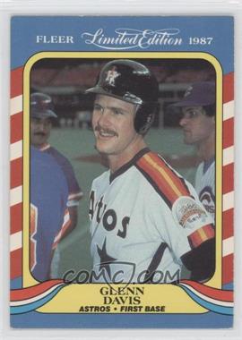 1987 Fleer Limited Edition Baseball Superstars - Box Set [Base] #11 - Glenn Davis