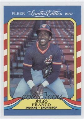 1987 Fleer Limited Edition Baseball Superstars - Box Set [Base] #15 - Julio Franco