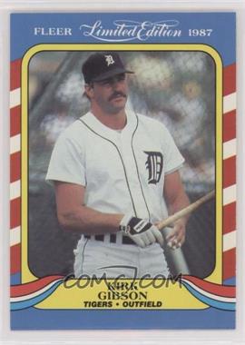 1987 Fleer Limited Edition Baseball Superstars - Box Set [Base] #17 - Kirk Gibson