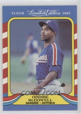 1987 Fleer Limited Edition Baseball Superstars - Box Set [Base] #27 - Oddibe McDowell