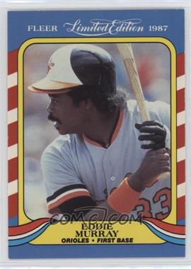 1987 Fleer Limited Edition Baseball Superstars - Box Set [Base] #31 - Eddie Murray