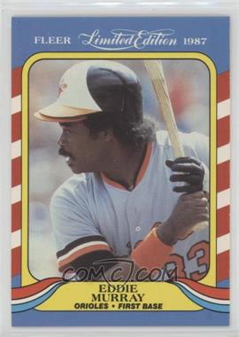 1987 Fleer Limited Edition Baseball Superstars - Box Set [Base] #31 - Eddie Murray