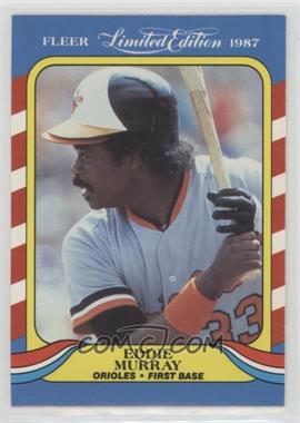 1987 Fleer Limited Edition Baseball Superstars - Box Set [Base] #31 - Eddie Murray