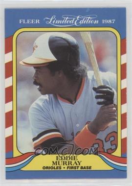 1987 Fleer Limited Edition Baseball Superstars - Box Set [Base] #31 - Eddie Murray