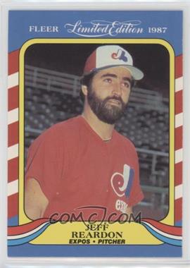 1987 Fleer Limited Edition Baseball Superstars - Box Set [Base] #34 - Jeff Reardon