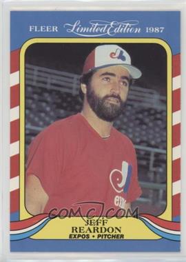 1987 Fleer Limited Edition Baseball Superstars - Box Set [Base] #34 - Jeff Reardon