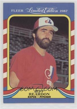 1987 Fleer Limited Edition Baseball Superstars - Box Set [Base] #34 - Jeff Reardon