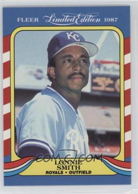 1987 Fleer Limited Edition Baseball Superstars - Box Set [Base] #40 - Lonnie Smith