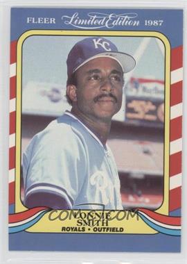 1987 Fleer Limited Edition Baseball Superstars - Box Set [Base] #40 - Lonnie Smith