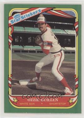 1987 Fleer Star Stickers - [Base] #50 - Ozzie Guillen