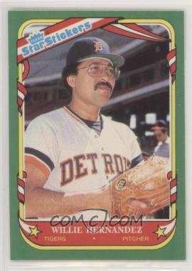 1987 Fleer Star Stickers - [Base] #59 - Willie Hernandez