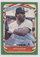 Don Baylor [EX to NM]