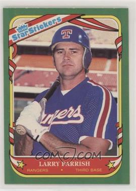 1987 Fleer Star Stickers - [Base] #89 - Larry Parrish