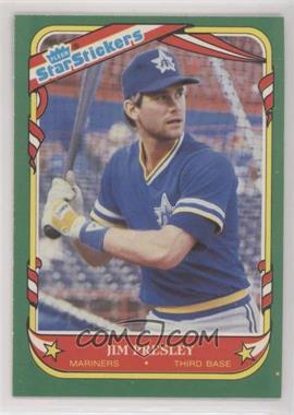 1987 Fleer Star Stickers - [Base] #91 - Jim Presley