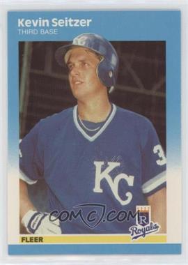 1987 Fleer Update - [Base] - Collector's Edition Glossy #U-108 - Kevin Seitzer
