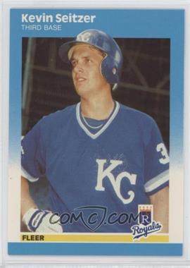 1987 Fleer Update - [Base] - Collector's Edition Glossy #U-108 - Kevin Seitzer