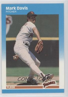 1987 Fleer Update - [Base] - Collector's Edition Glossy #U-21 - Mark Davis