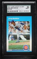 Greg Maddux [SGC 92 NM/MT+ 8.5]