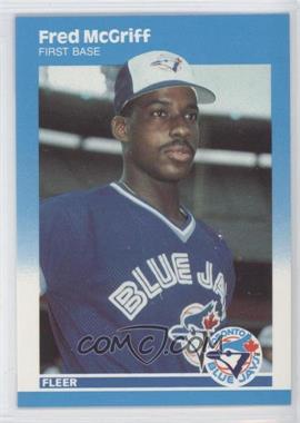 1987 Fleer Update - [Base] - Collector's Edition Glossy #U-75 - Fred McGriff