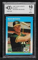 Mark McGwire [BCCG 10 Mint or Better]