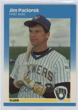 1987 Fleer Update - [Base] - Collector's Edition Glossy #U-95 - Jim Paciorek