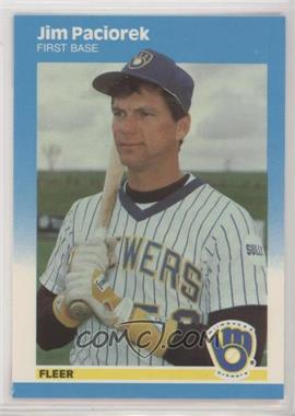 1987 Fleer Update - [Base] - Collector's Edition Glossy #U-95 - Jim Paciorek