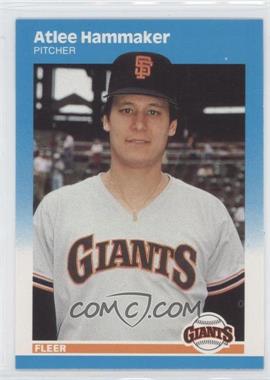 1987 Fleer Update - [Base] #U-40 - Atlee Hammaker