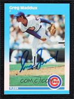 Greg Maddux [JSA Certified COA Sticker]