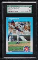 Greg Maddux [SGC 92 NM/MT+ 8.5]