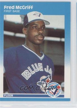 1987 Fleer Update - [Base] #U-75 - Fred McGriff