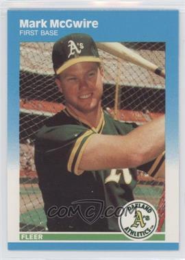 1987 Fleer Update - [Base] #U-76 - Mark McGwire