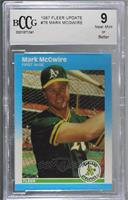 Mark McGwire [BCCG 9 Near Mint or Better]