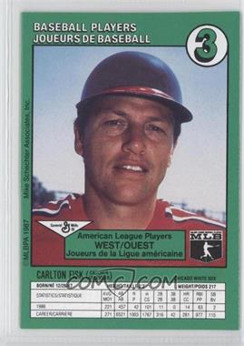 1987 General Mills Fold-Outs - Food Issue [Base] - Cut Single Pairings #CFDQ - Carlton Fisk, Dan Quisenberry