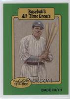 Babe Ruth (Green Border; Hat Logo Fully Visible)