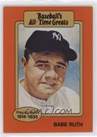 Babe Ruth (Orange Border, Red Back) [Good to VG‑EX]