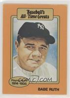 Babe Ruth (Orange Border, Red Back) [Poor to Fair]