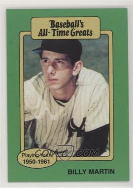 1987 Hygrade Baseball's All-Time Greats - [Base] #_BIMA.2 - Billy Martin