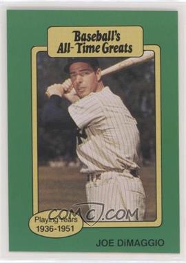 1987 Hygrade Baseball's All-Time Greats - [Base] #_JODI.1 - Joe DiMaggio (Hat Logo Not Visible)