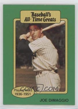 1987 Hygrade Baseball's All-Time Greats - [Base] #_JODI.1 - Joe DiMaggio (Hat Logo Not Visible)